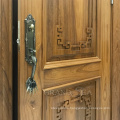 Argentina glass design main entry entrance room security proof interior exterior solid wood door for house bedroom